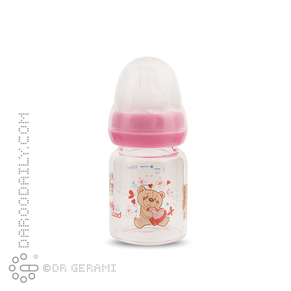 شیشه شیر پیرکس کلاسیک بی بی لند 60 میلی لیتری کد 435