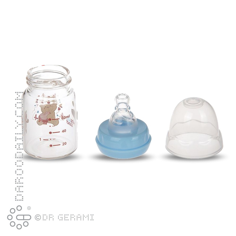 شیشه شیر پیرکس کلاسیک بی بی لند 60 میلی لیتری کد 435