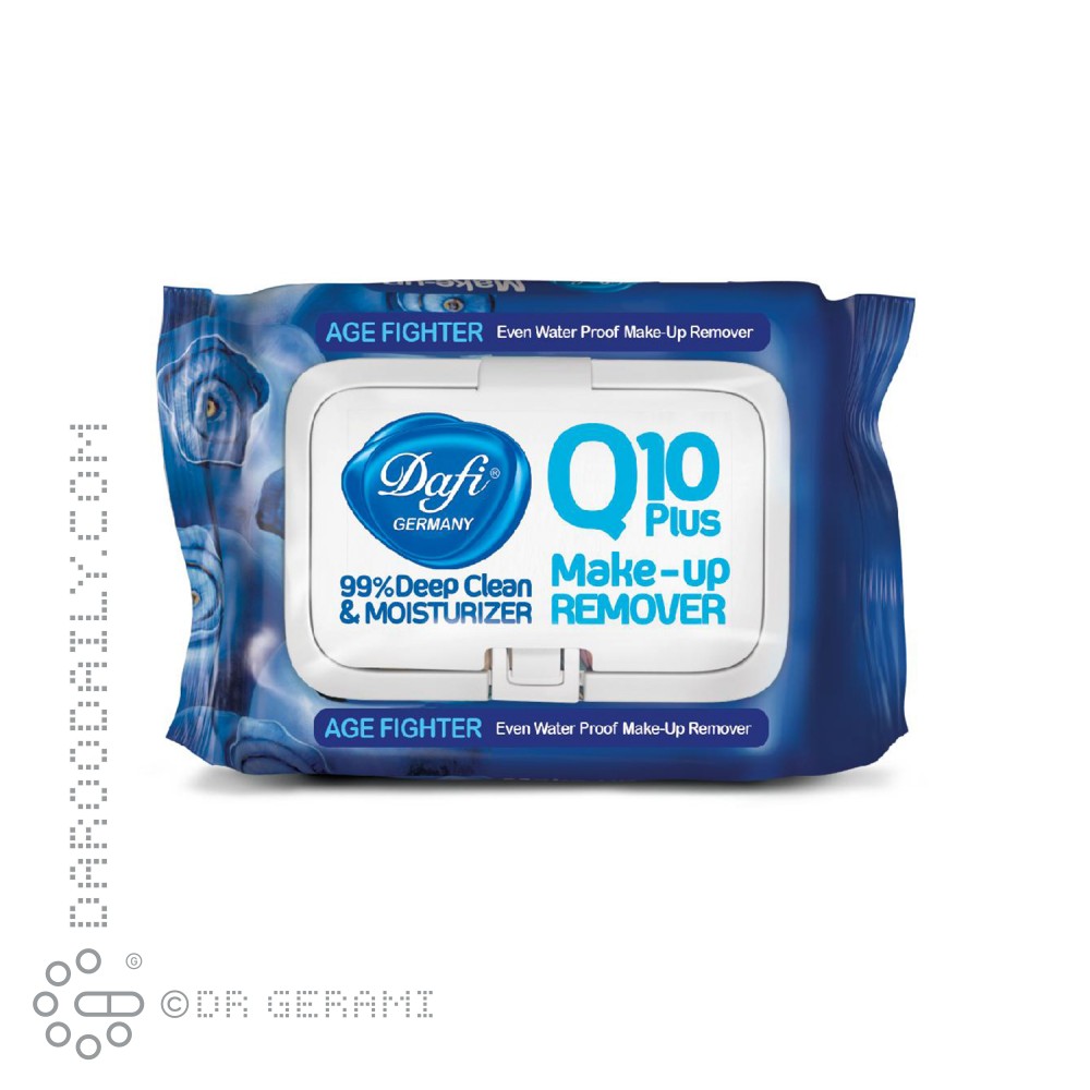 دستمال مرطوب پاک کننده آرایش میوه ای پوست خشک دافی 50 عددی