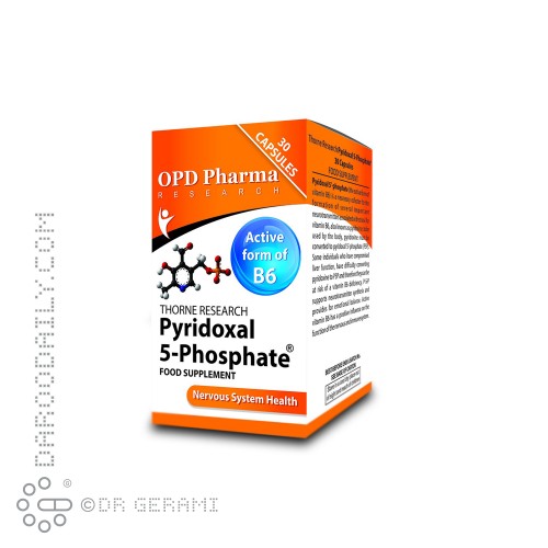 کپسول تورن ریسرچ پیریدوکسال 5 فسفات او پی دی فارما 30 عددی