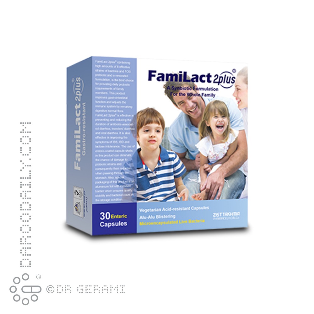 کپسول فمی لاکت توپلاس زیست تخمیر 30 عددی