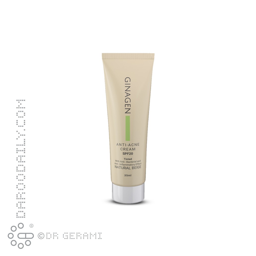 کرم ضد جوش بژ طبیعی ژیناژن 35 میلی لیتری