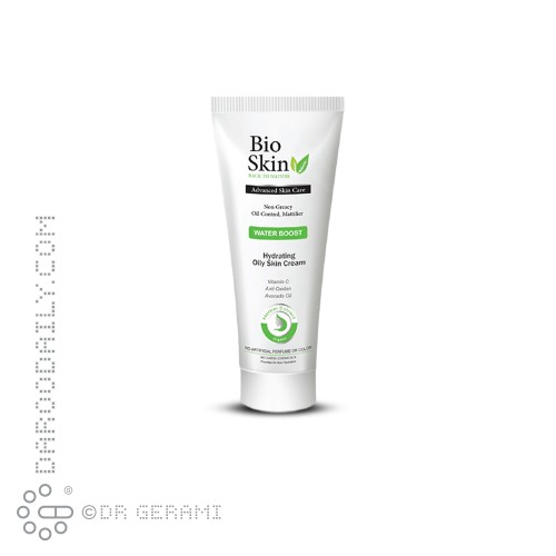 کرم مرطوب کننده و آبرسان پوست چرب بایو اسکین پلاس 75 میلی لیتری