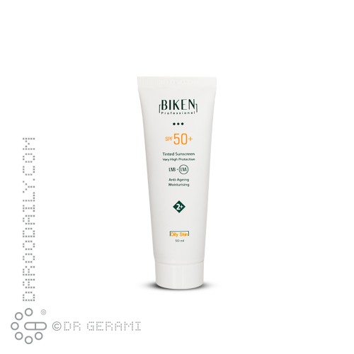 کرم ضد آفتاب رنگی پوست چرب SPF50 بیکن شماره +2