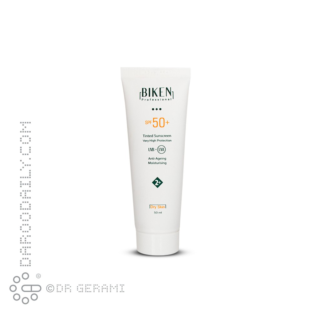 کرم ضد آفتاب رنگی پوست خشک SPF50 بیکن شماره +2