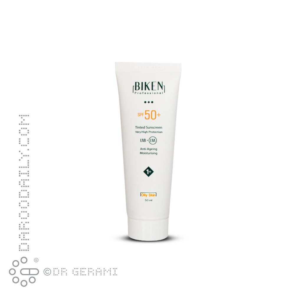 کرم ضد آفتاب رنگی پوست چرب SPF50 بیکن شماره +1