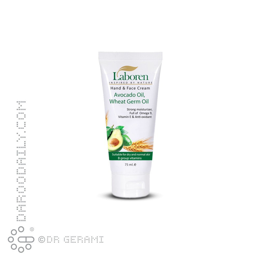 کرم مرطوب کننده پوست خشک حاوی آووکادو لابورن 75 میلی لیتری
