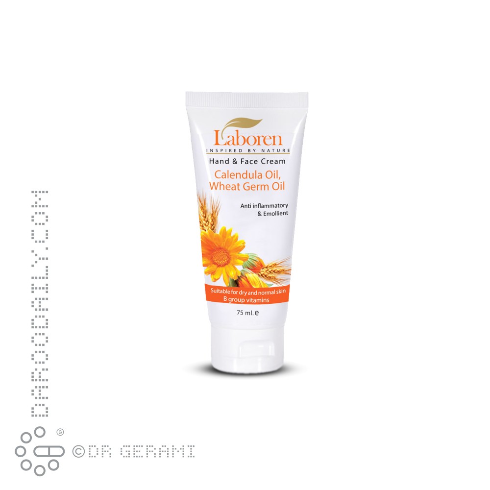 کرم مرطوب کننده پوست خشک حاوی روغن گل همیشه بهار لابورن 75 میلی لیتری