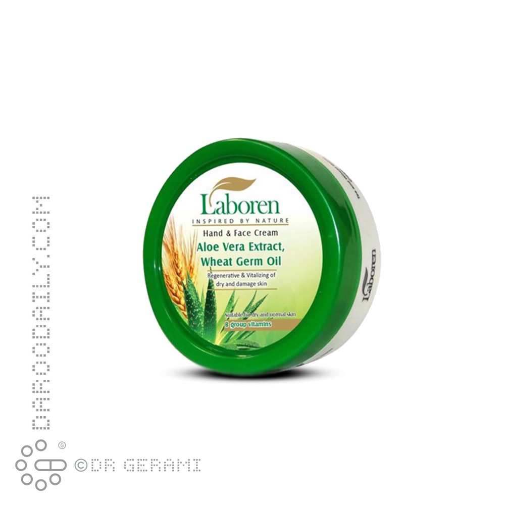 کرم مرطوب کننده پوست خشک حاوی عصاره آلوئه ورا لابورن 150 میلی لیتری