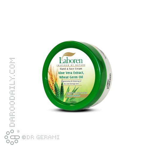 کرم مرطوب کننده پوست خشک حاوی عصاره آلوئه ورا لابورن 150 میلی لیتری