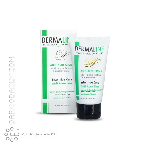 کرم ضد جوش پوست های چرب درمالاین 45 میلی لیتری