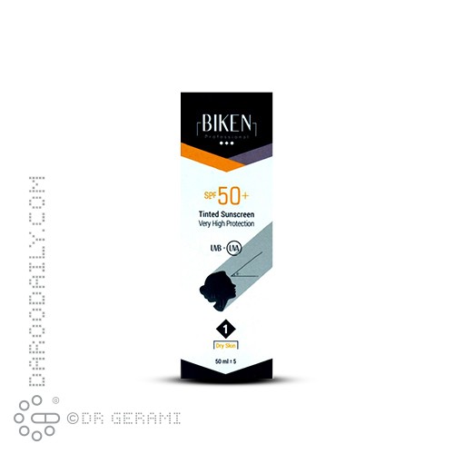 کرم ضد آفتاب رنگی پوست خشک SPF50 بیکن شماره 1