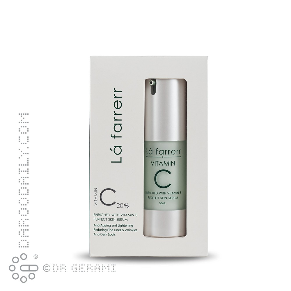 سرم روشن کننده پوست 20 درصد ویتامین C لافارر 30 میلی لیتری