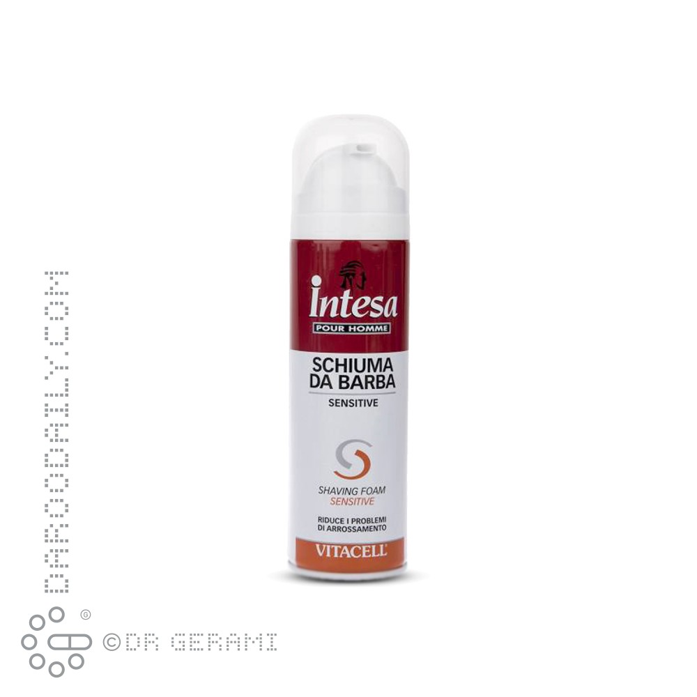 فوم اصلاح پوست حساس آقایان مدل Vitacell اینتسا 300 میلی لیتری
