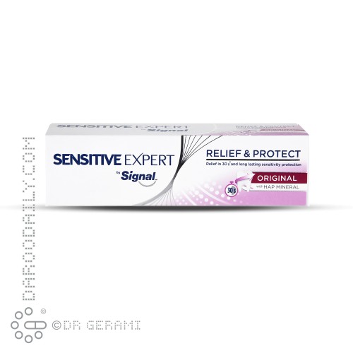 خمیر دندان مدل Sensitive Expert Original سیگنال 100 گرمی