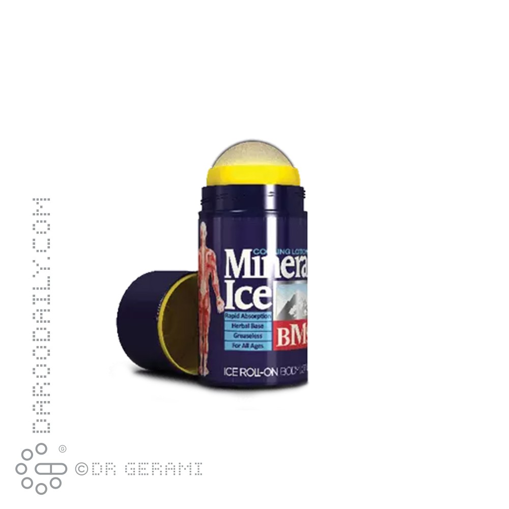 ژل رولی ضد درد مینرال آیس بی ام اس 85 میلی لیتری