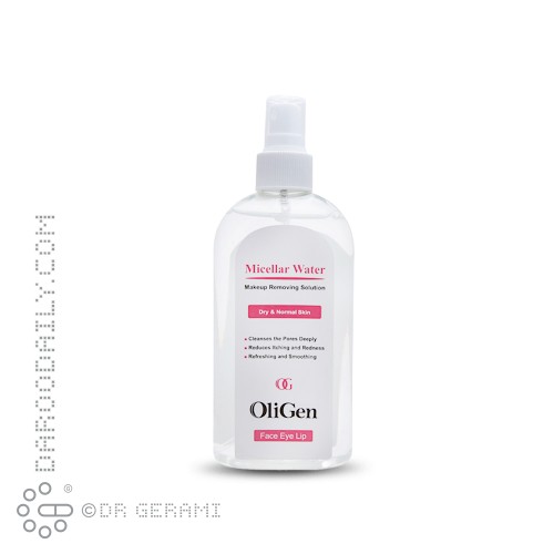 محلول میسلار واتر پوست خشک و معمولی الی ژن 250 میلی لیتری