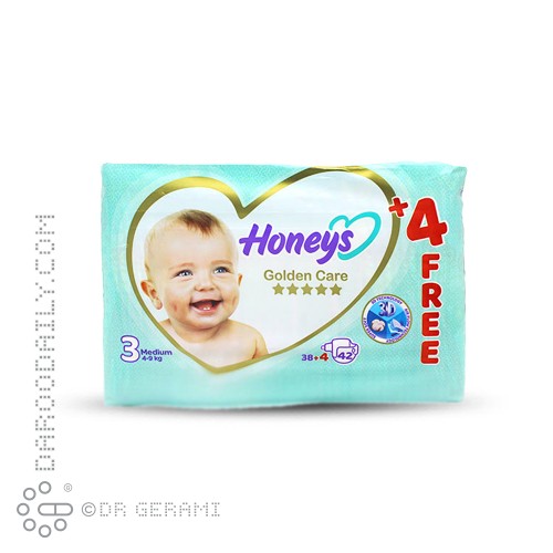 پوشک کامل کودک سایز 3 هانیز 42 عددی