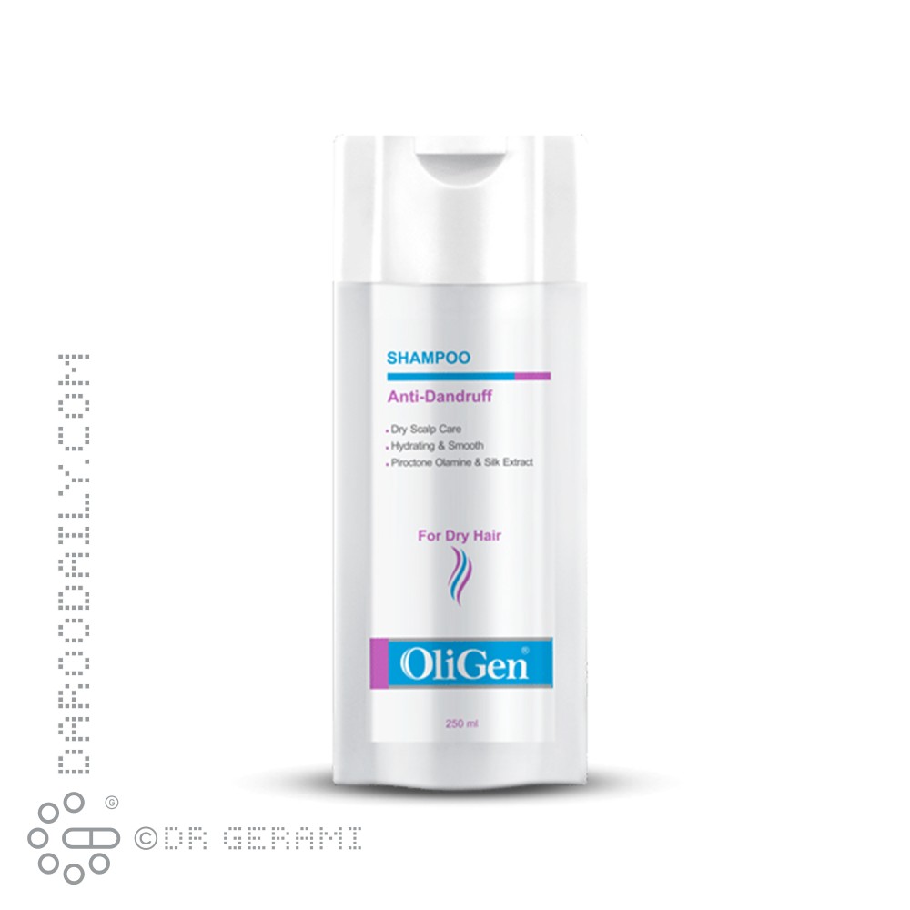 شامپو ضد شوره موهای خشک الی ژن 250 میلی لیتری