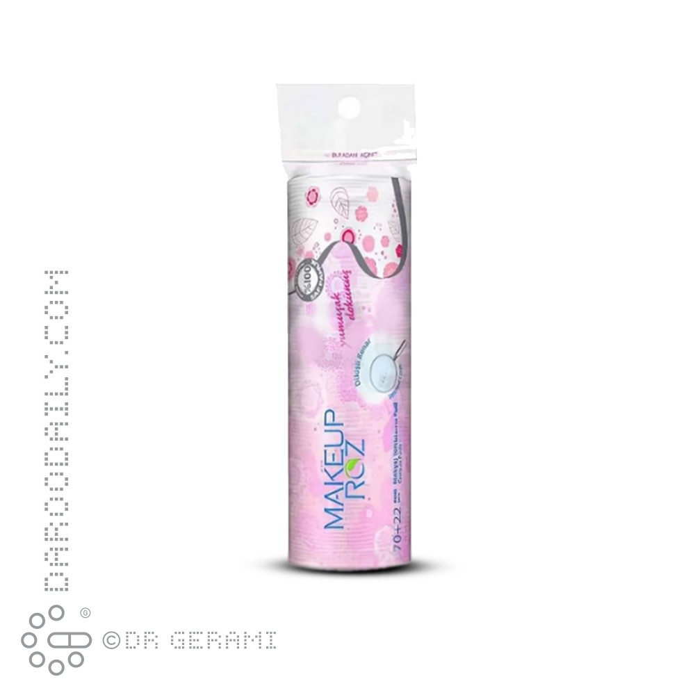 پد پاک کننده آرایش صورت میکاپ رز 92 عددی