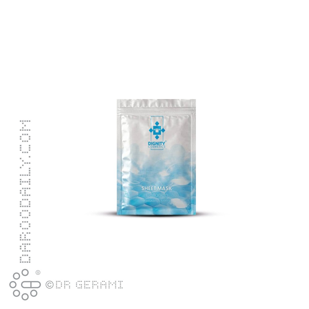 ماسک ورقه ای صورت حاوی کلاژن دیگنیتی 25 گرمی