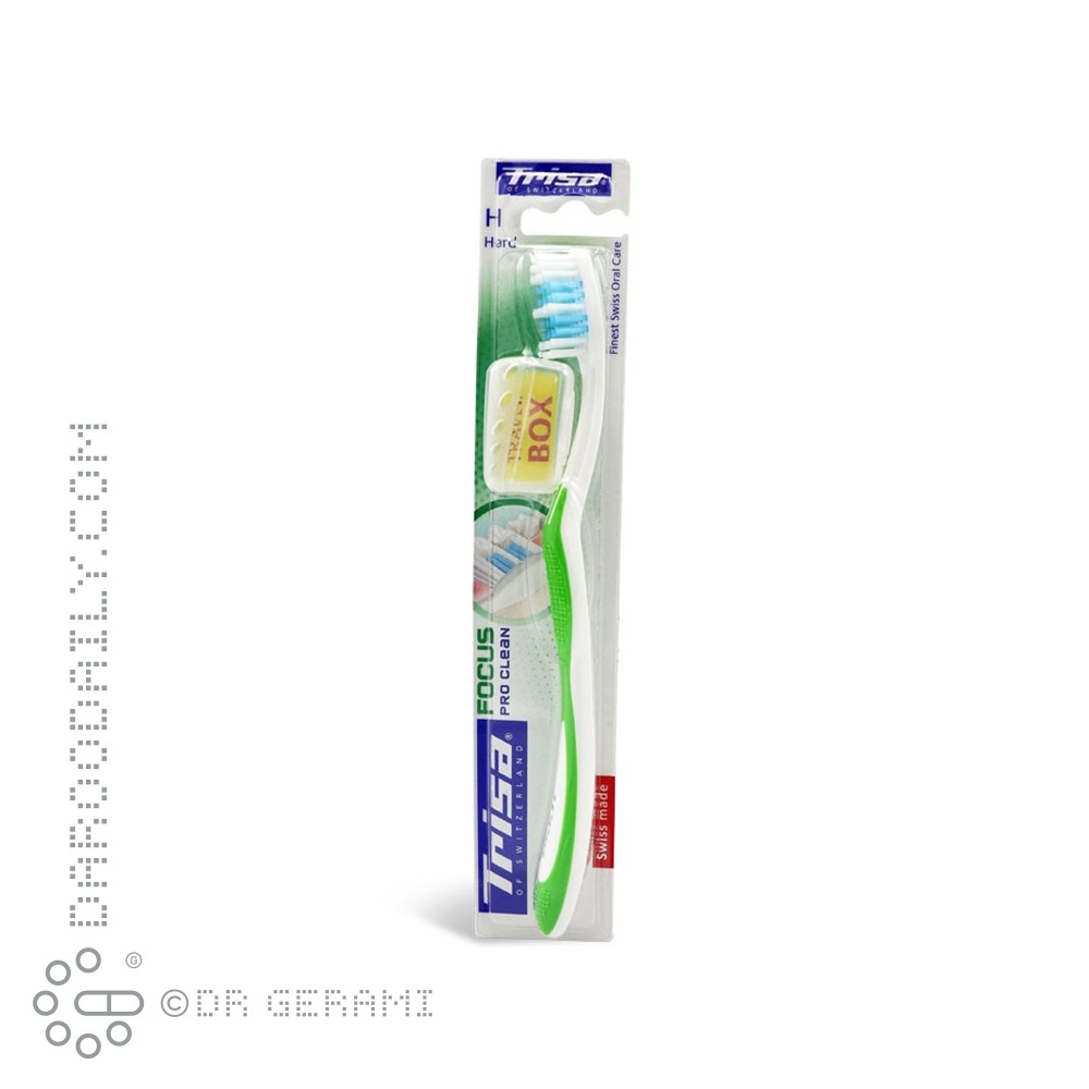 مسواک بزرگسال برس سخت مدل Focus Pro Clean تریزا