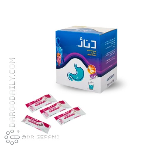 پودر بهبود دهنده عملکرد دستگاه گوارش موزی دناژ ناژوان گیاه 20 عددی