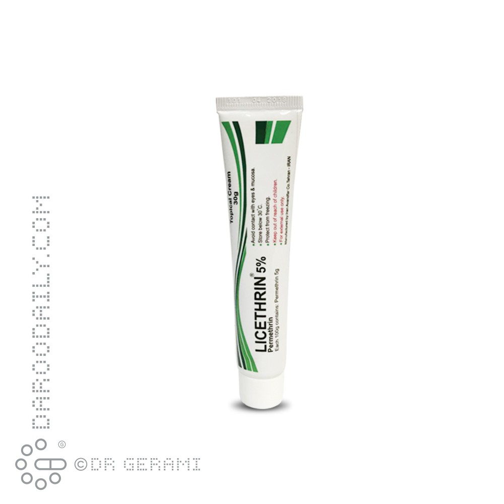 کرم موضعی لایسترین 5 درصد ایران آوند فر 30 گرمی