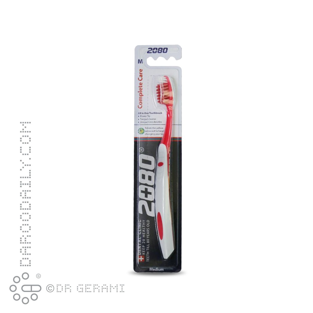 مسواک بزرگسال با برس متوسط مدل کامپلیت کر 2080