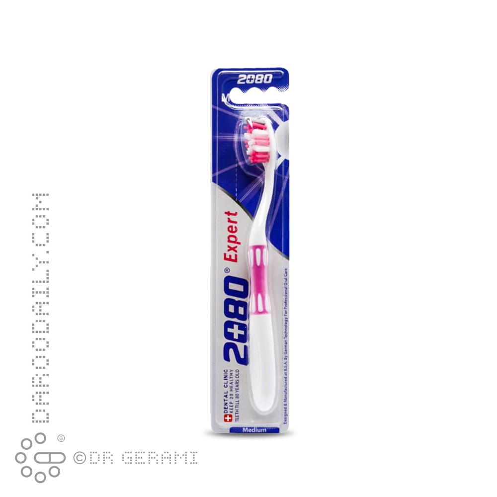 مسواک بزرگسال با برس متوسط مدل اکسپرت 2080