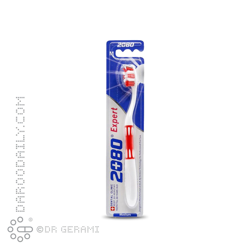 مسواک بزرگسال با برس متوسط مدل اکسپرت 2080