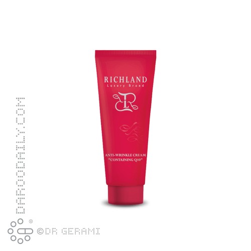 کرم ضد چروک صورت حاوی Q10 ریچلند 30 میلی لیتری