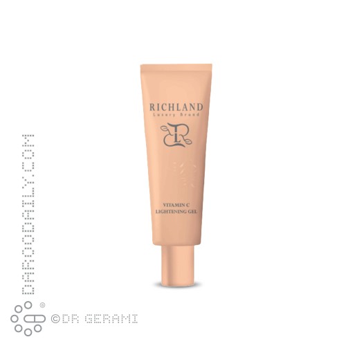 ژل روشن کننده پوست حاوی 15 درصد ویتامین C ریچلند 30 میلی لیتری