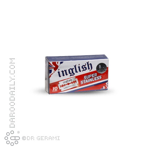 تیغ یدک حرفه ای Super Stainless اینگلیش 10 عددی