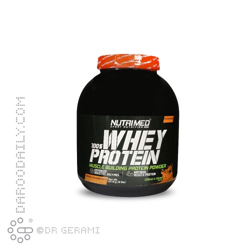 پودر پروتئین وی 100 درصد با طعم کوکی کرم نوتریمد 2270 گرمی