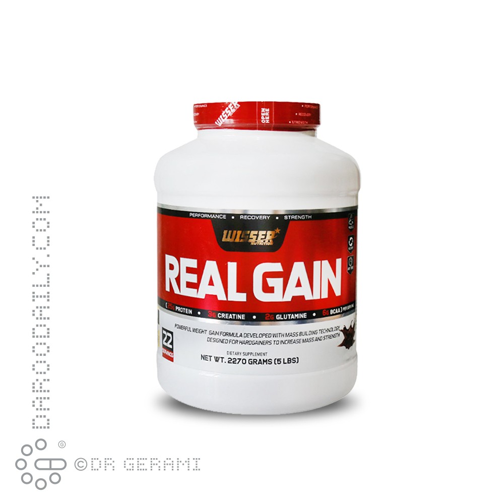 پودر رئال گین شکلاتی ویثر نوتریشن 2270 گرمی