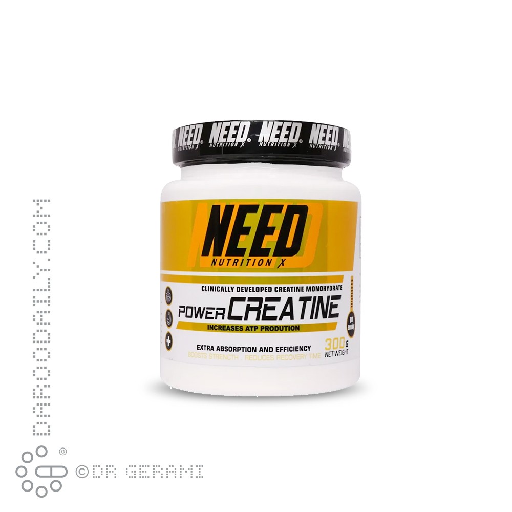 پودر کراتین مونوهیدرات نید نوتریشن 300 گرمی