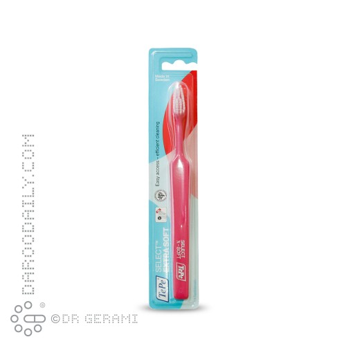 مسواک با برس بسیار نرم مدل Select تپه