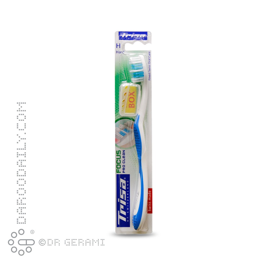 مسواک بزرگسال برس سخت مدل Focus Pro Clean تریزا