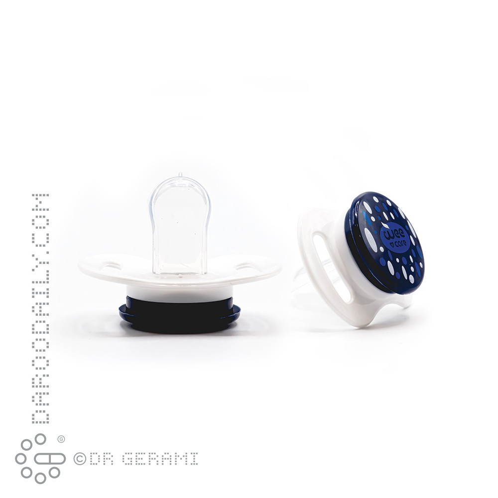 پستانک ارتودنسی مات چاپدار دربدار مدل Comfort وی کر سایز 1