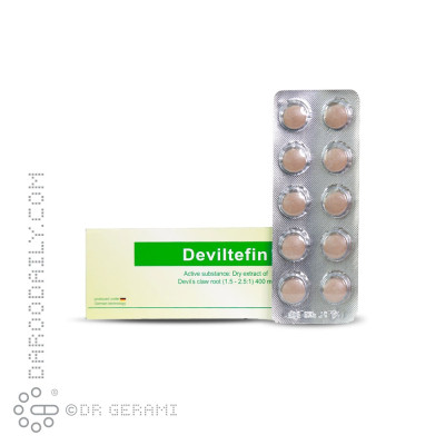 قرص دویلتفین 400 میلی گرمی آیریانیک 20 عددی