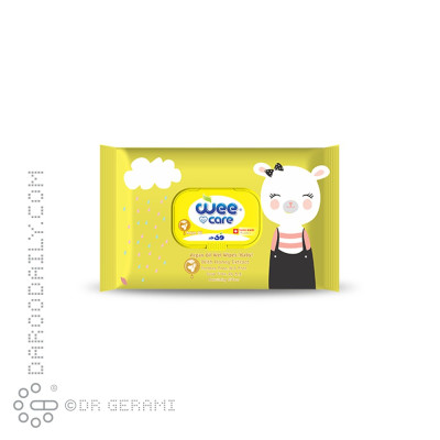 دستمال مرطوب کودک حاوی روغن آرگان وی کر 20 عددی