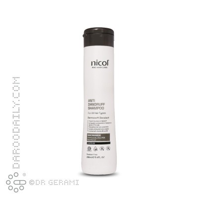 شامپو مو ضد شوره نیکول 280 میلی لیتری