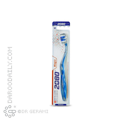 مسواک بزرگسال با برس متوسط مدل مجیک 2080