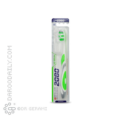 مسواک بزرگسال با برس متوسط مدل تری دی وایت 2080