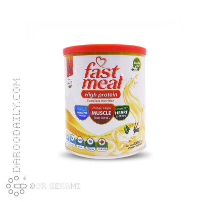 پودر فست میل های پروتئین وانیلی اسمارت نوتریشن 400 گرمی