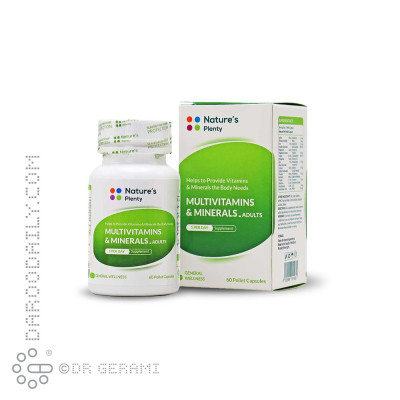 کپسول مولتی ویتامین مینرال نیچرز پلنتی 60 عددی