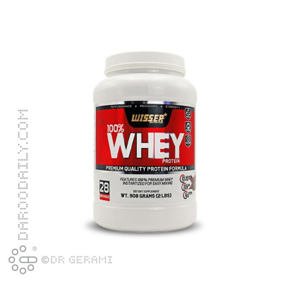 پودر پروتئین وی 100 درصد شکلاتی ویثر نوتریشن 908 گرمی