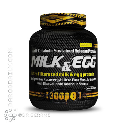 پودر میلک اند اگ شکلاتی ژن استار 3000 گرمی