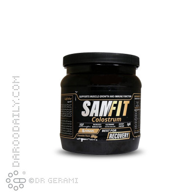 پودر کلستروم سام فیت شکلاتی برسام فارمد 450 گرمی